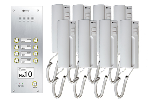 Genway Audio 8-Flat Door Entry System CAT-5