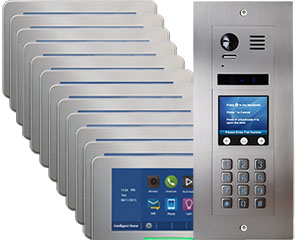 16-Flat Vulcan Touchscreen and Keypad Alecto Monitors