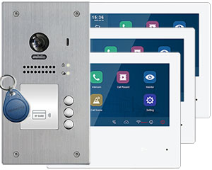 3-Flat Door Entry Keyfob Reader Mobile App