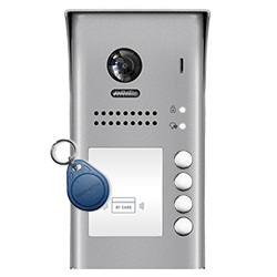 2-Easy DT607ID 4-Button Apartment Door Station Proximity Reader