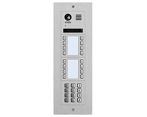 16-Apartment Vulcan Direct Call Keypad Video Door Entry System Bespoke