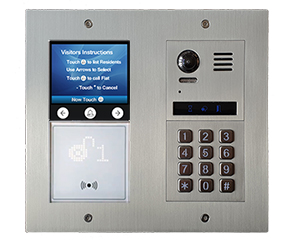 Vulcan 4-Module Apartment Video Door Entry System Bespoke