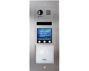 Vulcan Touchscreen and Card Reader Apartment Video Door Entry System Bespoke