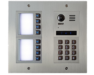 8-Apartment Vulcan Direct Call Video Door Entry System Bespoke