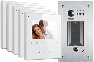 5-Monitor Avro Door Entry System Fingerprint Doorbell