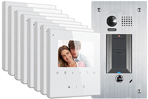 8-Monitor Avro Door Entry System Fingerprint Doorbell