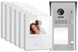 6-Monitor Avro Door Entry Kit Surface Doorbell