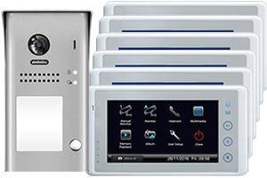 8-Monitor Cronus Door Entry System Surface Doorbell