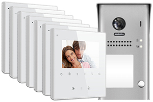 7-Monitor Avro Door Entry Kit Surface Doorbell