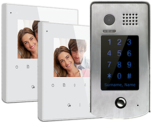 2-Monitor Avro Door Entry SystemKeypad Doorbell