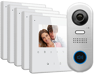 5-Monitor Avro Door Entry System Slim Doorbell