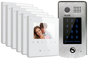 6-Monitor Avro Door Entry System Keypad Doorbell