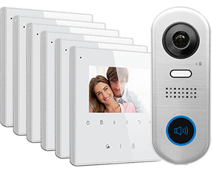 6-Monitor Avro Door Entry System Slim Doorbell