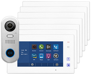 7-Monitor Aura Door Entry System Slim Doorbell