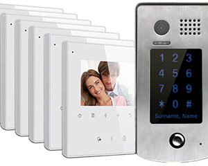 7-Monitor Avro Door Entry System Keypad Doorbell