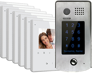 8-Monitor Avro Door Entry System Keypad Doorbell