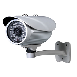 White Digital CCTV Camera 600TV Lines SONY Superhad
