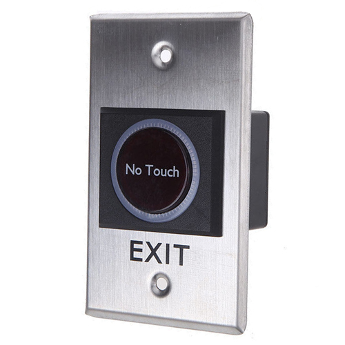 CS-2 IP55 Indoor Ourdoor Infrared No Touch Exit Button 110 x 70mm